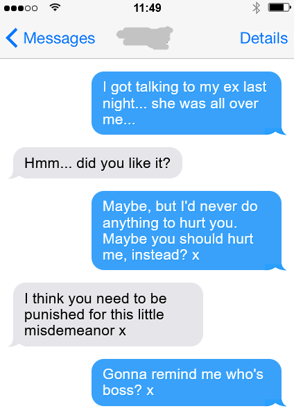 misbehaving sexting